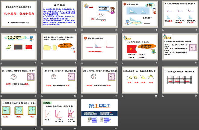 图片[2]-《认识直角、锐角和钝角》角的认识PPT课件-第一PPT