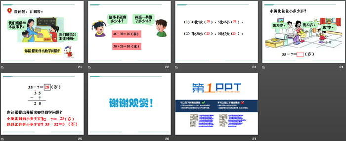 图片[4]-《两位数减一位数》PPT-第一PPT