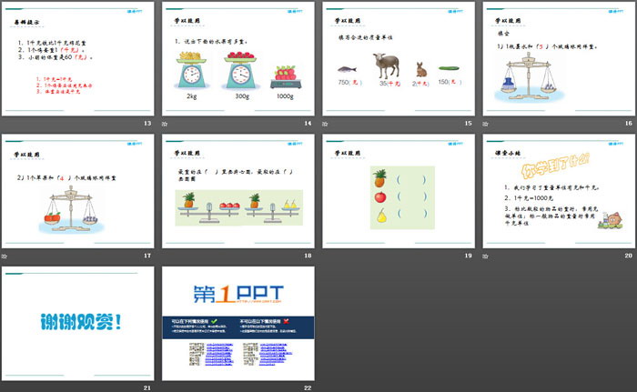 图片[3]-《千克和克》PPT-第一PPT