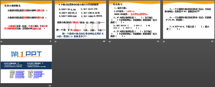 图片[3]-《小数的复习》PPT-第一PPT