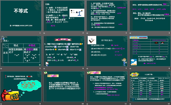 图片[2]-不等式-第一PPT