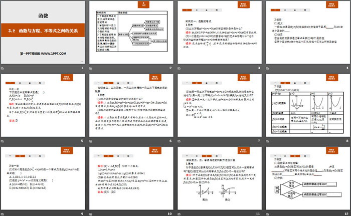 图片[2]-《函数与方程、不等式之间的关系》函数PPT-第一PPT
