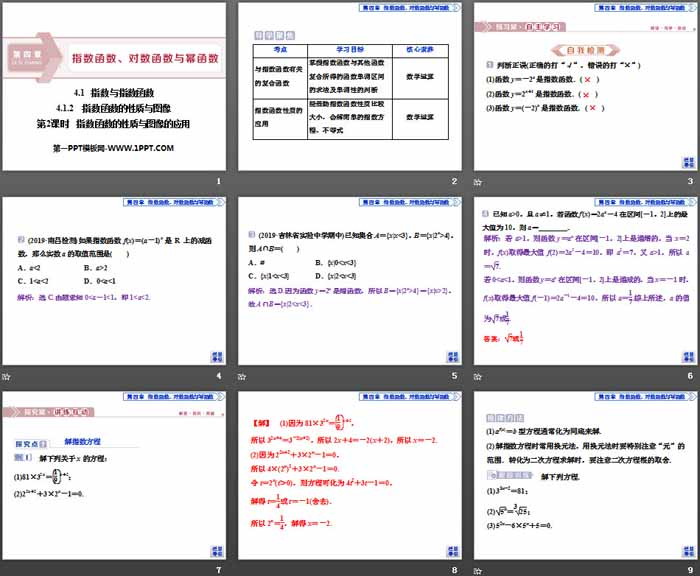 图片[2]-《指数与指数函数》指数函数、对数函数与幂函数PPT课件(指数函数的性质与图像的应用)-第一PPT