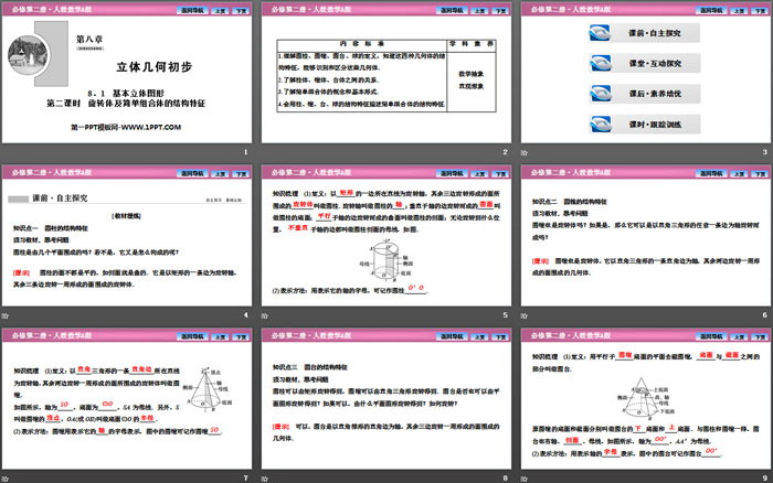 图片[2]-《基本立体图形》立体几何初步PPT课件(第二课时旋转体及简单组合体的结构特征)-第一PPT
