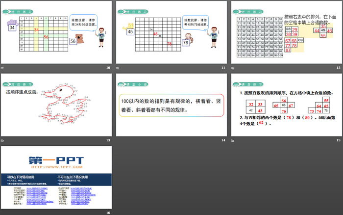 图片[3]-《数的顺序》100以内数的认识PPT下载-第一PPT