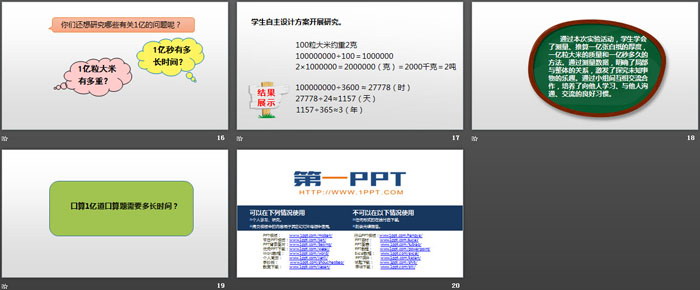图片[4]-《1亿有多大》大数的认识PPT-第一PPT