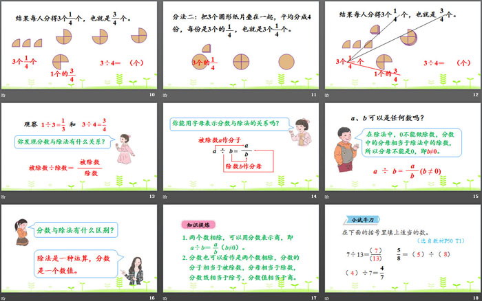 图片[3]-《分数与除法》分数的意义和性质PPT-第一PPT