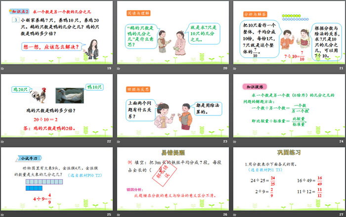 图片[4]-《分数与除法》分数的意义和性质PPT-第一PPT