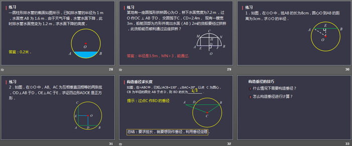 图片[5]-《垂直于弦的直径》圆PPT下载-第一PPT