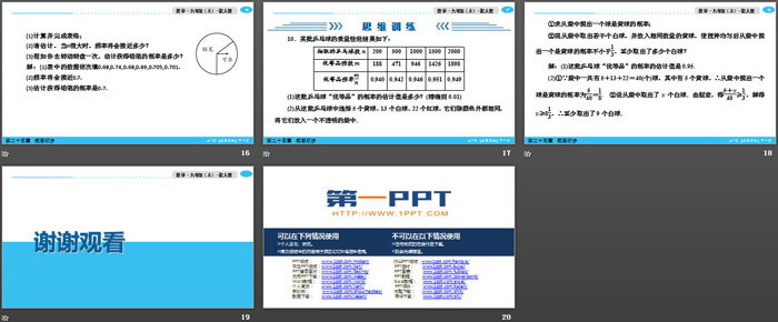 图片[4]-《用频率估计概率》概率初步PPT-第一PPT