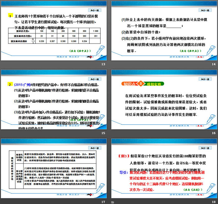 图片[4]-《用频率估计概率》概率的进一步认识PPT-第一PPT
