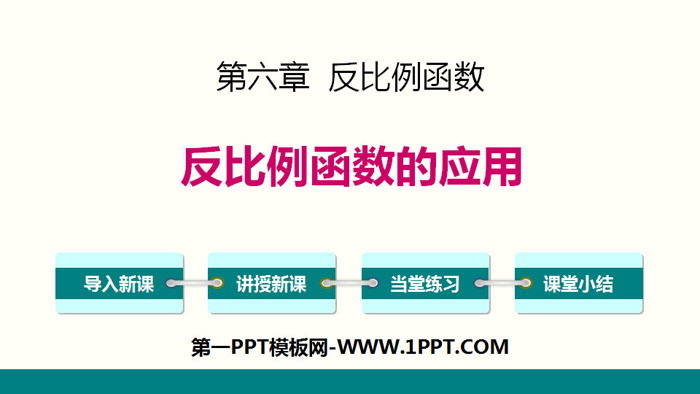 图片[1]-《反比例函数的应用》反比例函数PPT-第一PPT