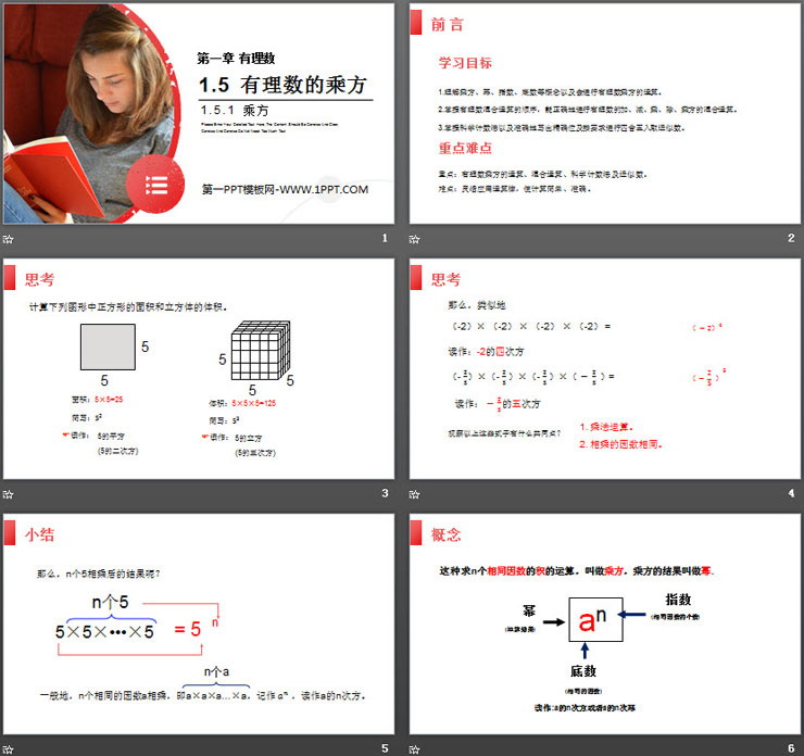 图片[2]-《有理数的乘方》PPT课件下载(第一课时乘方)-第一PPT