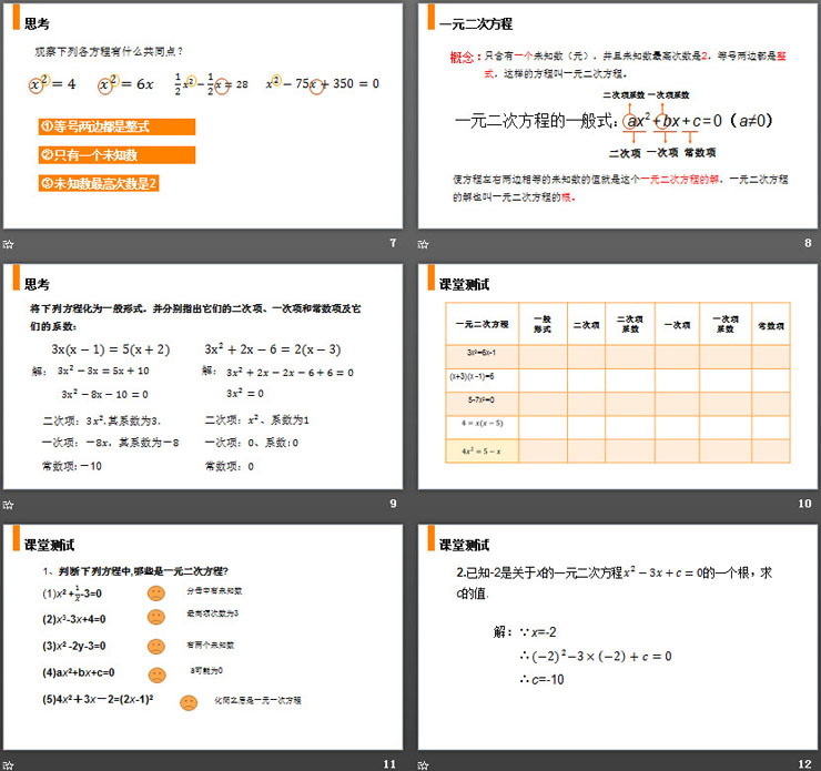 图片[3]-《一元二次方程》PPT课件下载-第一PPT