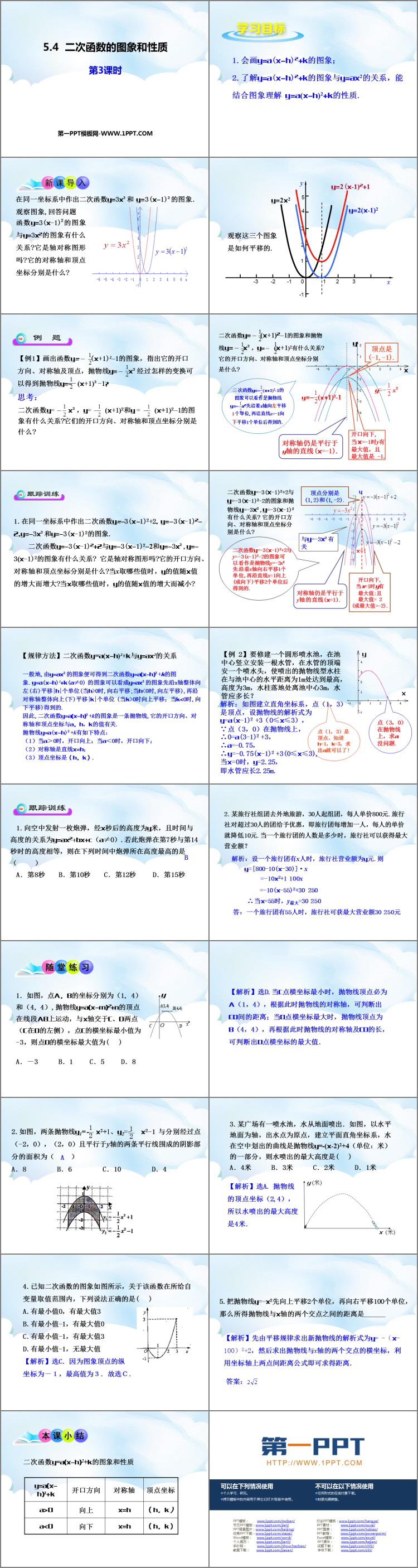 图片[2]-二次函数的图像与性质-第一PPT