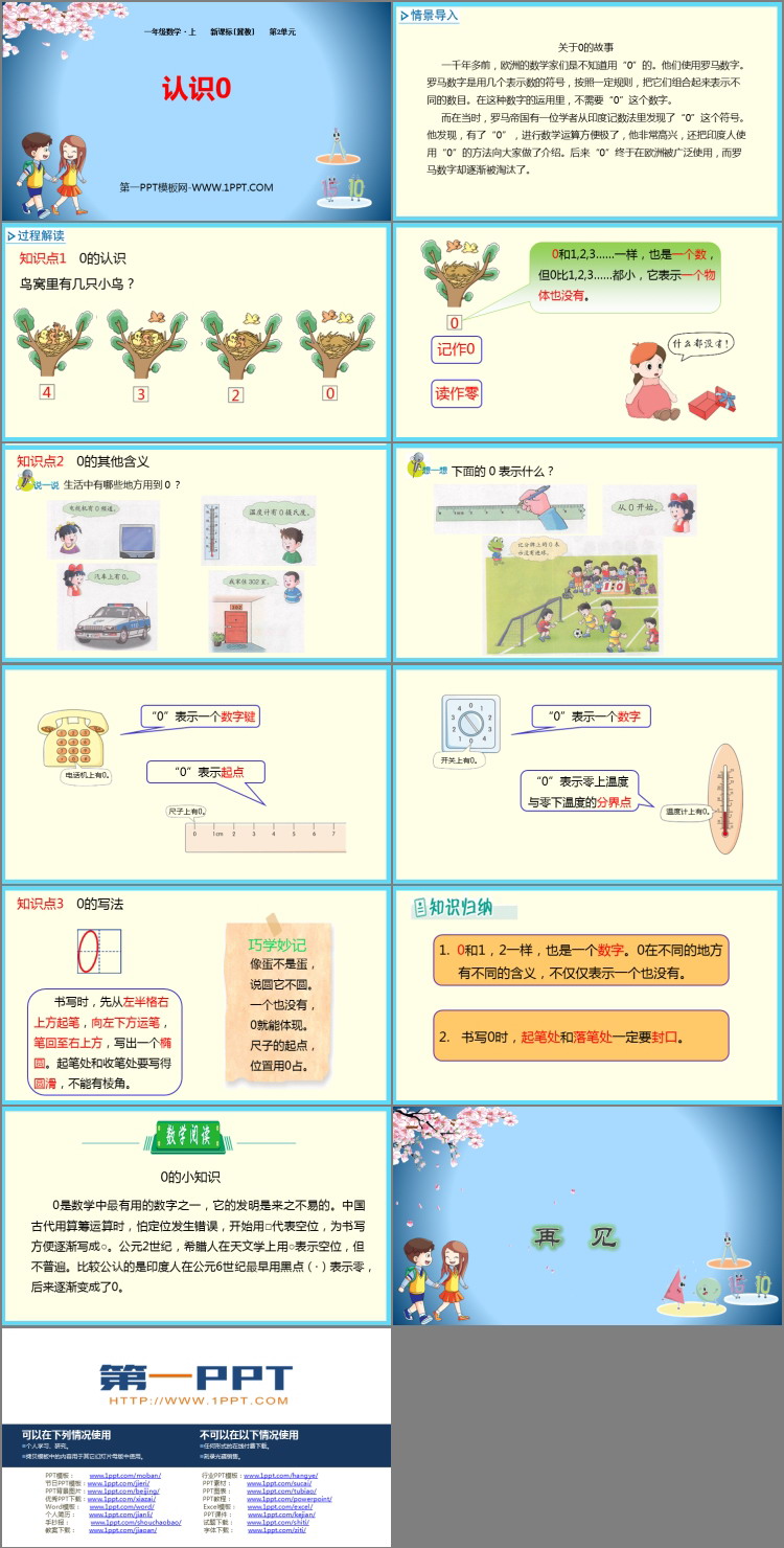 图片[2]-《认识0》10以内数的认识PPT教学课件-第一PPT