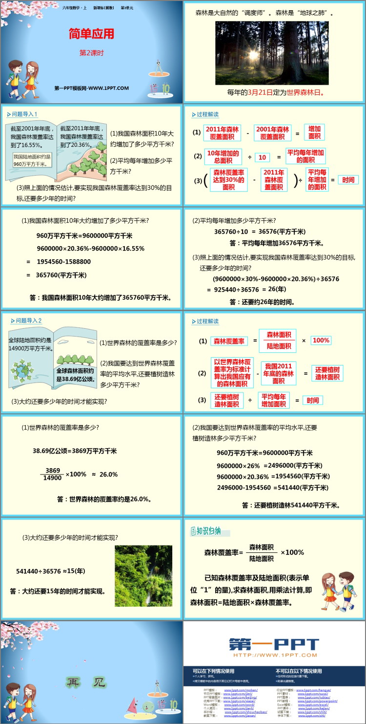 图片[2]-《简单应用》百分数PPT下载(第2课时)-第一PPT