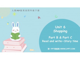 《Shopping》PartB PPT免费课件(第3课时)-第一PPT