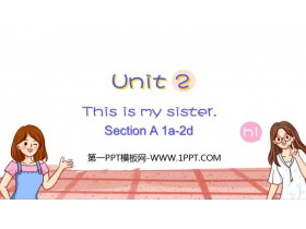 《This is my sister》SectionA PPT教学课件(第1课时)-第一PPT