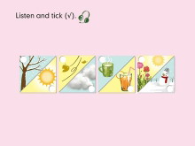 《Weather》listen and tick Flash动画课件-第一PPT