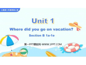 《Where did you go on vacation?》SectionB PPT教学课件(第1课时)-第一PPT