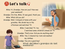《Last weekend》lets talk Flash动画课件-第一PPT