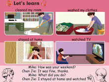《Last weekend》lets learn Flash动画课件-第一PPT