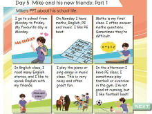 《Mike’s happy days》mike and his new friends Flash动画课件-第一PPT