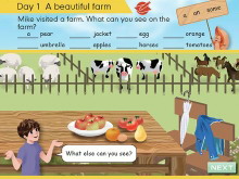 《Mike’s happy days》a beautiful farm Flash动画课件-第一PPT