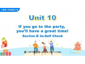 《If you go to the party you’ll have a great time!》SectionB PPT课件(第3课时)-第一PPT