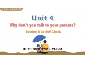 《Why don’t you talk to your parents?》SectionB PPT教学课件(第3课时)-第一PPT