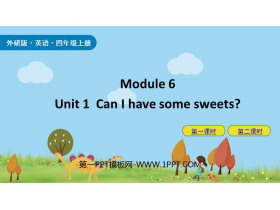 《Can I have some sweets?》PPT优质课件-第一PPT