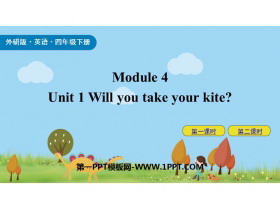 《Will you take your kite?》PPT优质课件-第一PPT