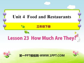 《How much are they?》Food and Restaurants PPT-第一PPT