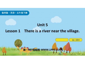 《There is a river near the village》Country Life PPT课件(第2课时)-第一PPT