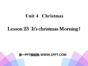 《It’s christmas Morning!》Christmas PPT-第一PPT