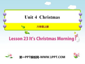 《It’s christmas Morning!》Christmas PPT教学课件-第一PPT