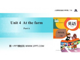 《At the farm》Part A PPT课件(第1课时)-第一PPT