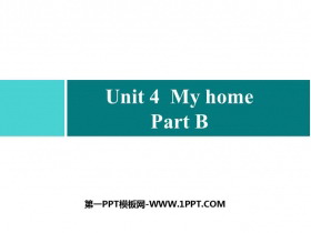 《My home》Part B PPT习题课件-第一PPT