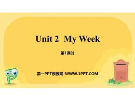 《My week》PPT课件(第1课时)-第一PPT