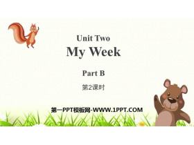 《My week》PartB PPT课件(第2课时)-第一PPT