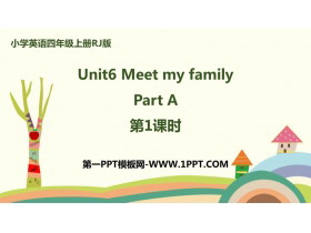 《Meet my family!》Part A PPT下载(第1课时)-第一PPT
