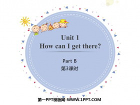 《How can I get there?》PartB PPT课件(第3课时)-第一PPT