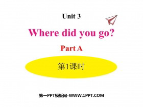 《Where did you go?》PartA PPT课件(第1课时)-第一PPT