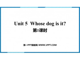 《Whose dog is it?》PPT课件(第1课时)-第一PPT