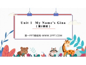 《My name’s Gina》PPT教学课件(第2课时)-第一PPT