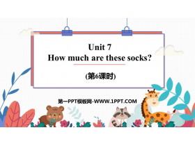 《How much are these socks?》PPT课件(第6课时)-第一PPT