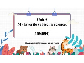 《My favorite subject is science》PPT课件(第4课时)-第一PPT