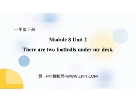 《There are two footballs under my desk》PPT课件下载-第一PPT