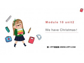 《We have Christmas》PPT课件下载-第一PPT